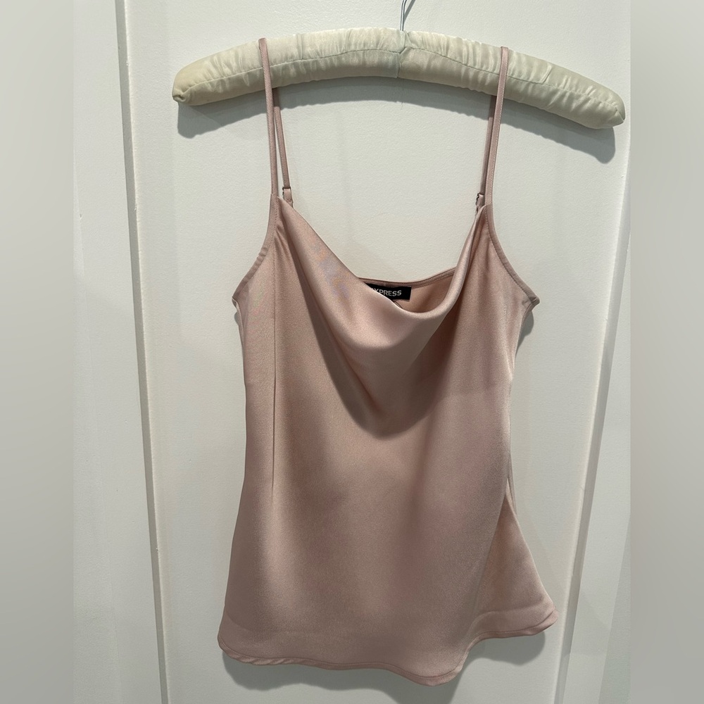 Express Pink Fitted Camisole Top - NWT